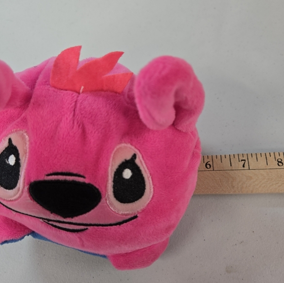 NWOT Reversible Stitch Plush Toy Mood Toy Double Sided Flip Reversable - Picture 5 of 6